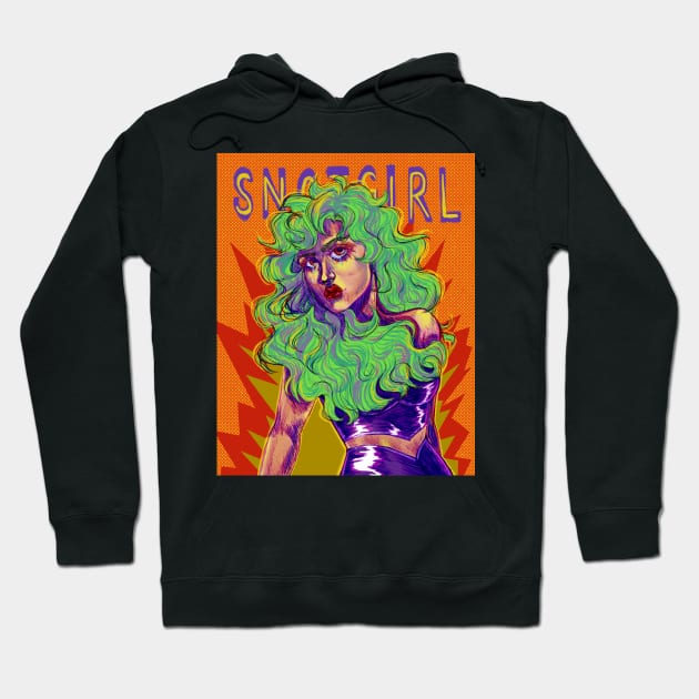 Snotgirl Hoodie by SosiCreatesArt